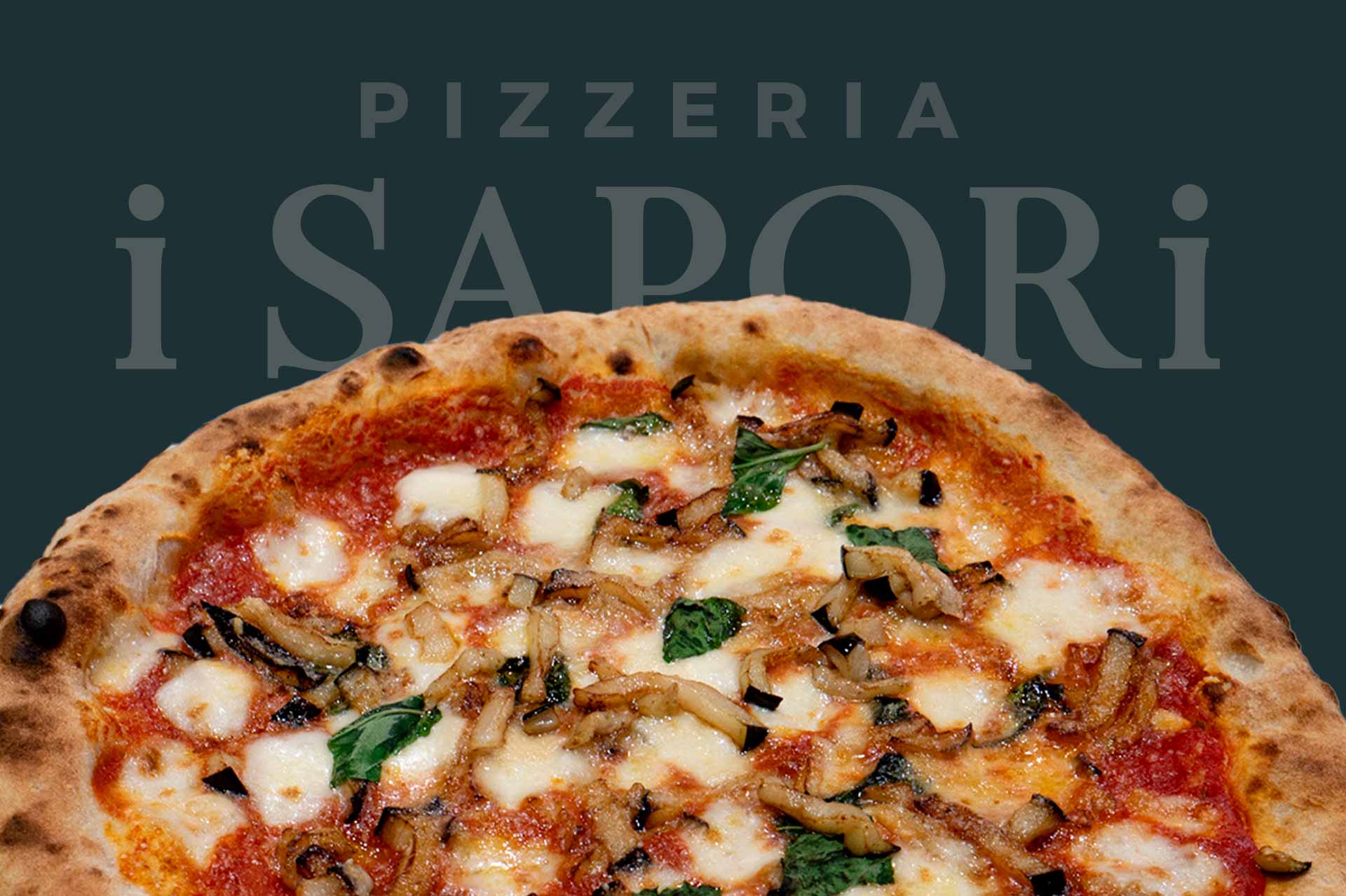 Pizza parmigiana pomodoro